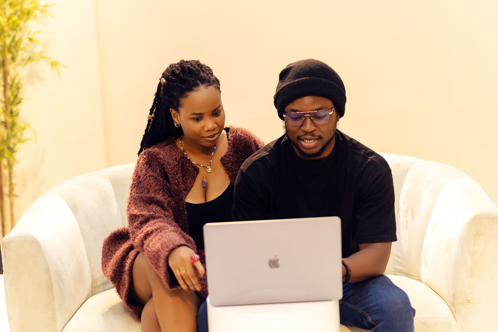 Nigerian professionals collaborating on a digital product in Lagos